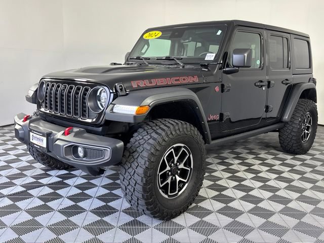 Used 2024 Jeep Wrangler Unlimited Rubicon w/ Technology Group AWD/4WD image 2