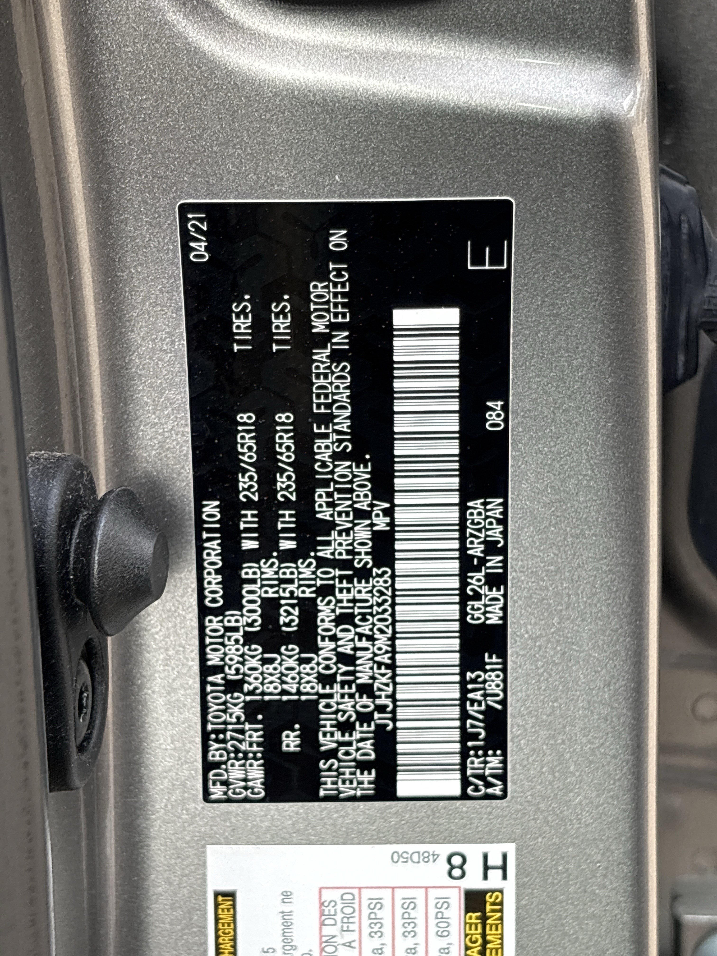 Used 2021 Lexus RX 350L Premium w/ Premium Package AWD/4WD image 34