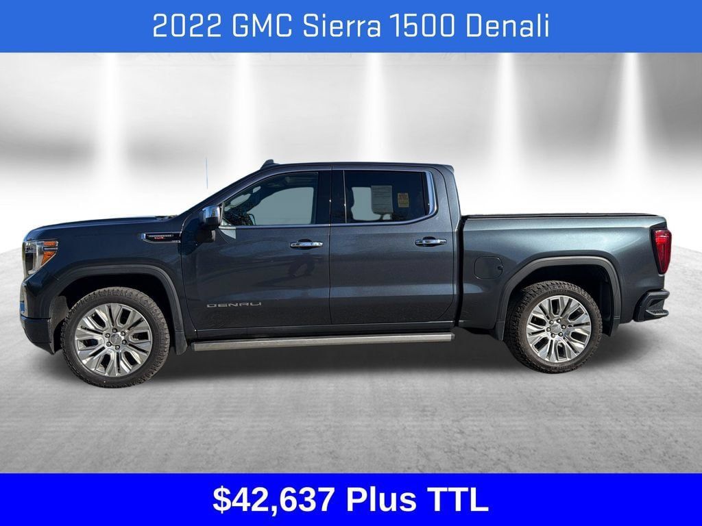 Used 2022 GMC Sierra 1500 Denali w/ Denali Premium Package AWD/4WD image 2