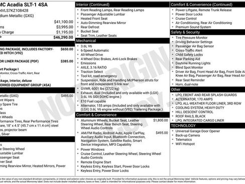 Used 2019 GMC Acadia SLT AWD/4WD image 30