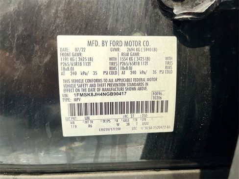 Used 2022 Ford Explorer Timberline image 32