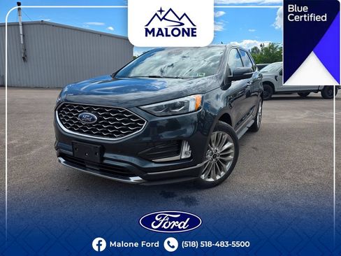 Used 2022 Ford Edge Titanium w/ Equipment Group 301A AWD/4WD image 1