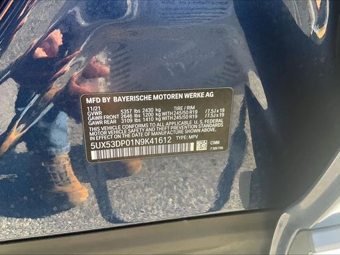 Used 2022 BMW X3 xDrive30i w/ Convenience Package AWD/4WD image 33