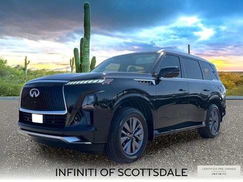 Certified 2026 INFINITI QX80 Pure w/ Cargo Package AWD/4WD image 1