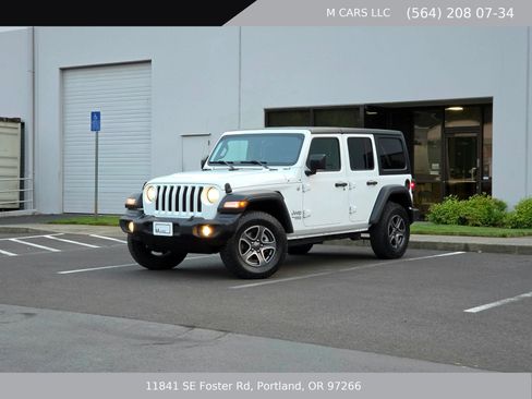 Used 2019 Jeep Wrangler Unlimited Sport S AWD/4WD image 1