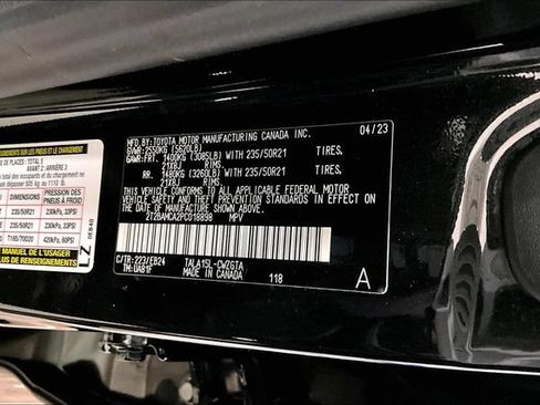 Certified 2023 Lexus RX 350 F Sport w/ Cold Area Package AWD/4WD image 19