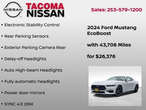 Used 2024 Ford Mustang Coupe RWD image 12
