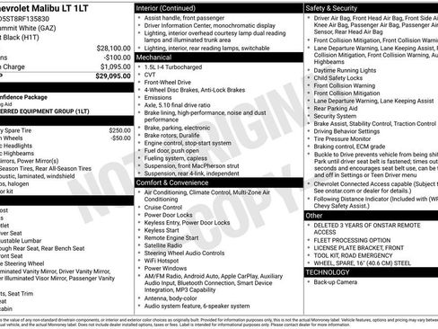 Used 2024 Chevrolet Malibu LT image 1
