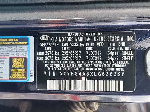 Used 2020 Kia Sorento LX w/ LX I4 Convenience Package image 29