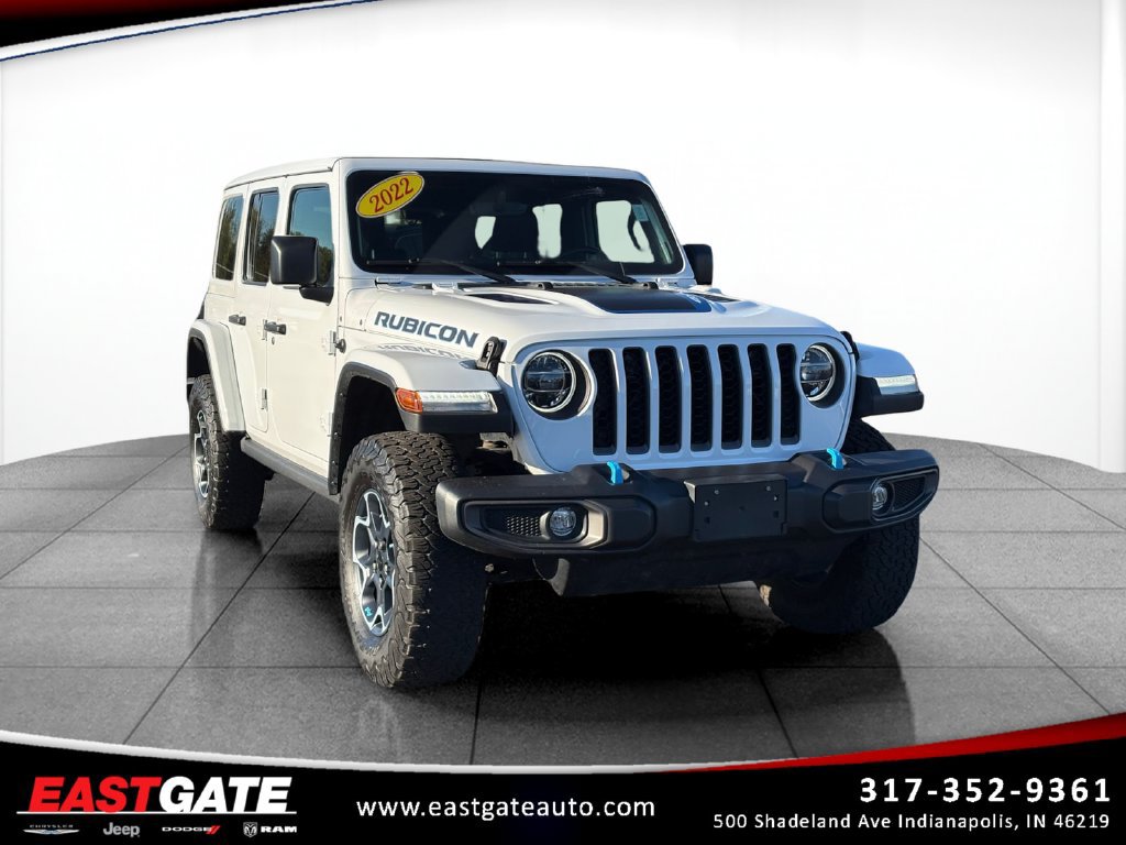 Used 2022 Jeep Wrangler Unlimited Rubicon 4xe w/ Cold Weather Group AWD/4WD image 1