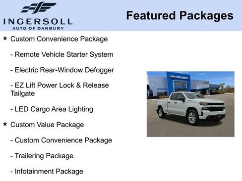 Used 2020 Chevrolet Silverado 1500 Custom w/ Custom Value Package image 8