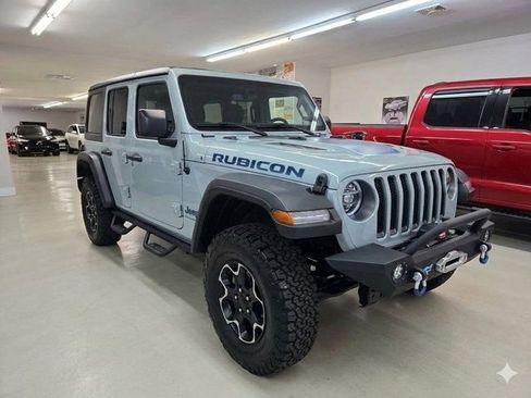 Used 2023 Jeep Wrangler Unlimited Rubicon 4xe w/ Cold Weather Group image 3