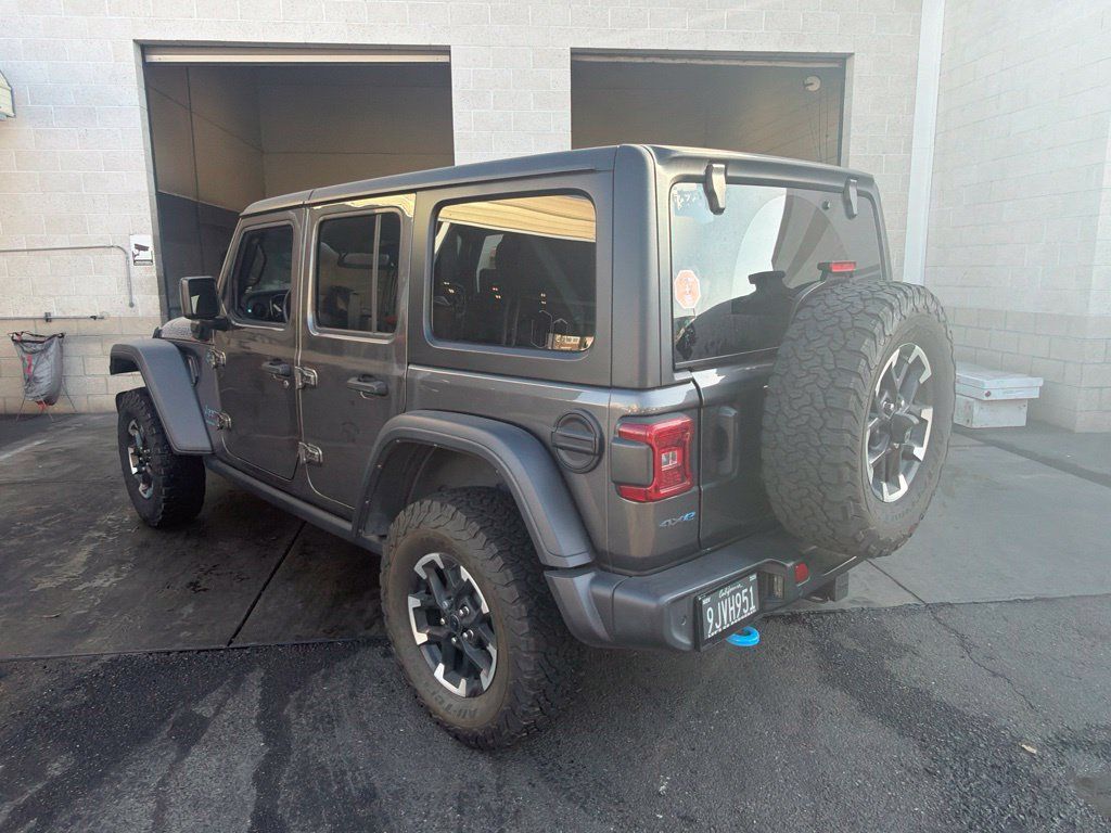 Certified 2024 Jeep Wrangler Unlimited Rubicon 4xe w/ Safety Group AWD/4WD image 3