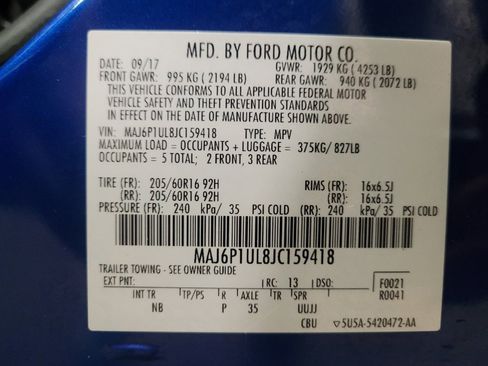 Used 2018 Ford EcoSport SE AWD/4WD image 33