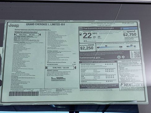 New 2026 Jeep Grand Cherokee L Limited AWD/4WD image 21