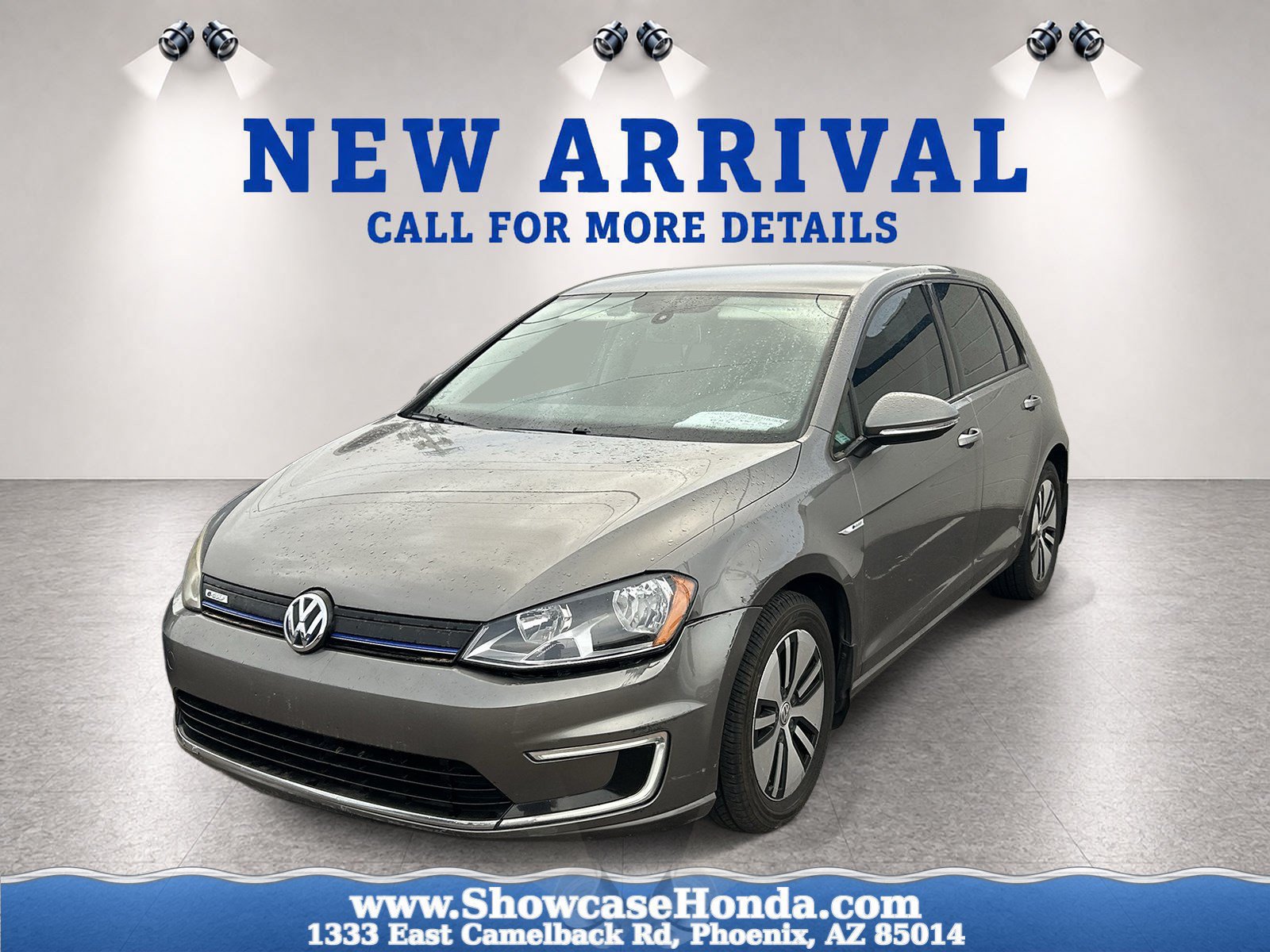 Used 2016 Volkswagen e-Golf SE w/ DC Fast Charging Package FWD image 1