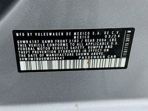 Used 2024 Volkswagen Jetta SE w/ Panoramic Sunroof Package FWD image 31