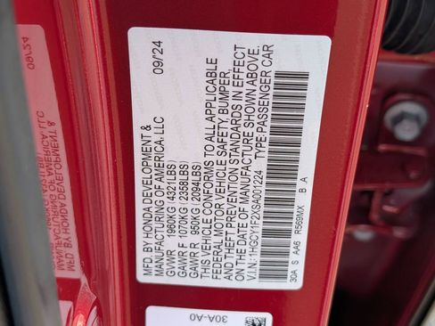 Used 2025 Honda Accord LX image 50