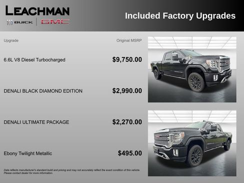 Used 2021 GMC Sierra 2500 Denali w/ Denali Black Diamond Edition AWD/4WD image 9