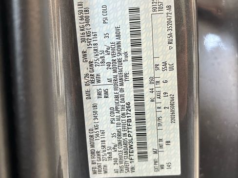 New 2026 Ford F150 XLT w/ Equipment Group 302A MID AWD/4WD image 19