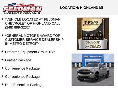 New 2026 Chevrolet Silverado 1500 RST w/ Safety Package AWD/4WD image 3