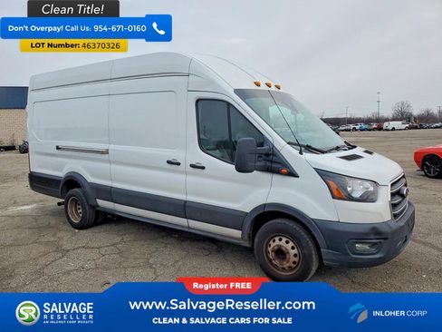 Used 2020 Ford Transit 350 148 High Roof Extended DRW RWD image 5