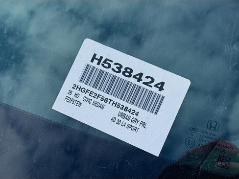 New 2026 Honda Civic Sport image 26