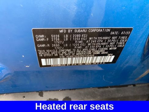 Certified 2024 Subaru Outback Wilderness AWD/4WD image 31