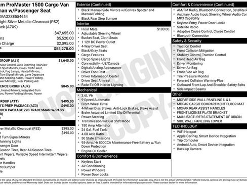 New 2025 RAM ProMaster 1500 w/ Safety Group image 6