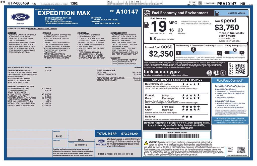 Used 2023 Ford Expedition Max XLT RWD image 45