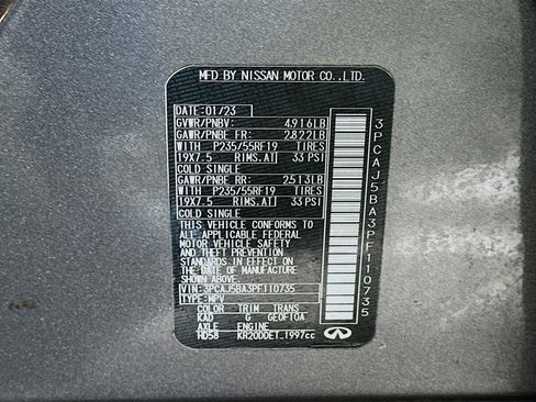 Used 2023 INFINITI QX50 Luxe image 12