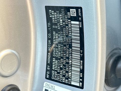 Certified 2021 Honda Clarity Plug-In Hybrid image 34