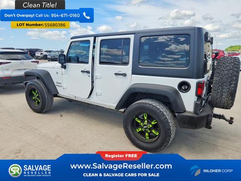 Used 2016 Jeep Wrangler Unlimited Sport w/ Quick Order Package 24S AWD/4WD image 3