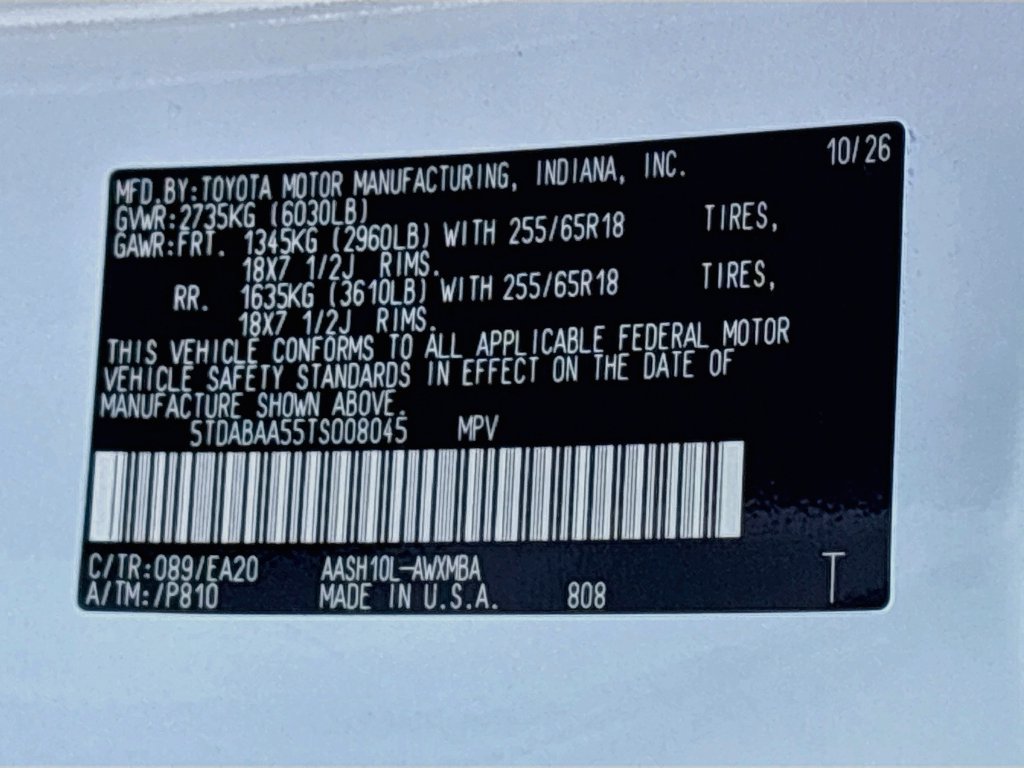 New 2026 Toyota Grand Highlander XLE FWD image 32