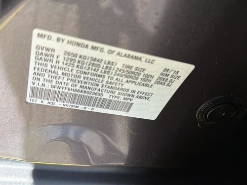 Used 2019 Honda Pilot Touring image 37