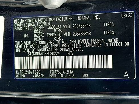 Used 2023 Toyota Highlander L AWD/4WD image 32