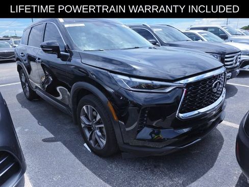 Certified 2023 INFINITI QX60 Luxe w/ Performance Audio Package AWD/4WD image 1