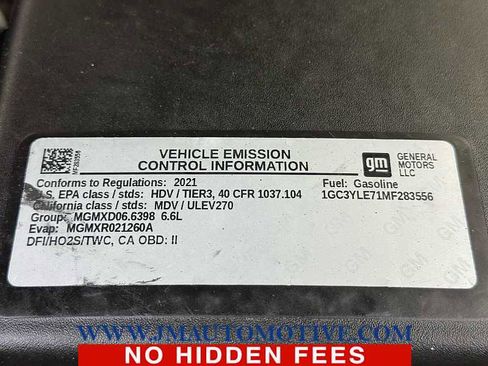 Used 2021 Chevrolet Silverado 2500 W/T w/ WT Convenience Package AWD/4WD image 11