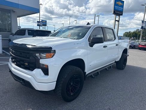Used 2023 Chevrolet Silverado 1500 Custom w/ LPO, Dark Essentials Package RWD image 1