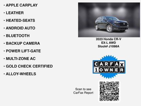 Used 2023 Honda CR-V EX-L image 7