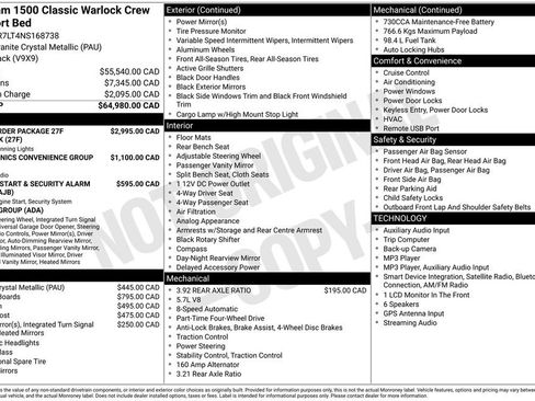 Used 2022 RAM 1500 Warlock AWD/4WD image 14