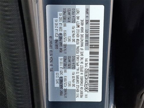 Used 2021 MAZDA CX-5 Carbon Edition image 27