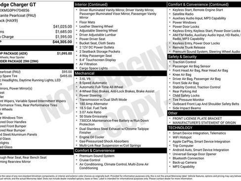 Used 2023 Dodge Charger GT w/ Blacktop Package image 2