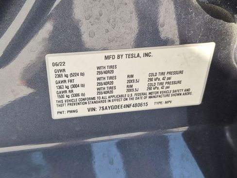 Used 2022 Tesla Model Y Long Range AWD/4WD image 15