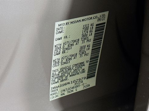 Used 2023 Nissan Titan PRO-4X w/ Off Road Protection Package image 12