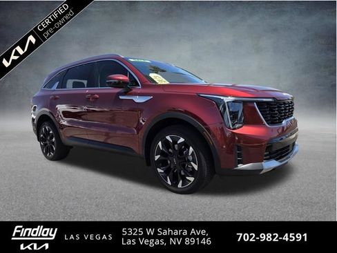 Certified 2025 Kia Sorento EX w/ Panoramic Sunroof Package AWD/4WD image 3