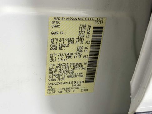 Used 2019 Nissan Murano Platinum image 36