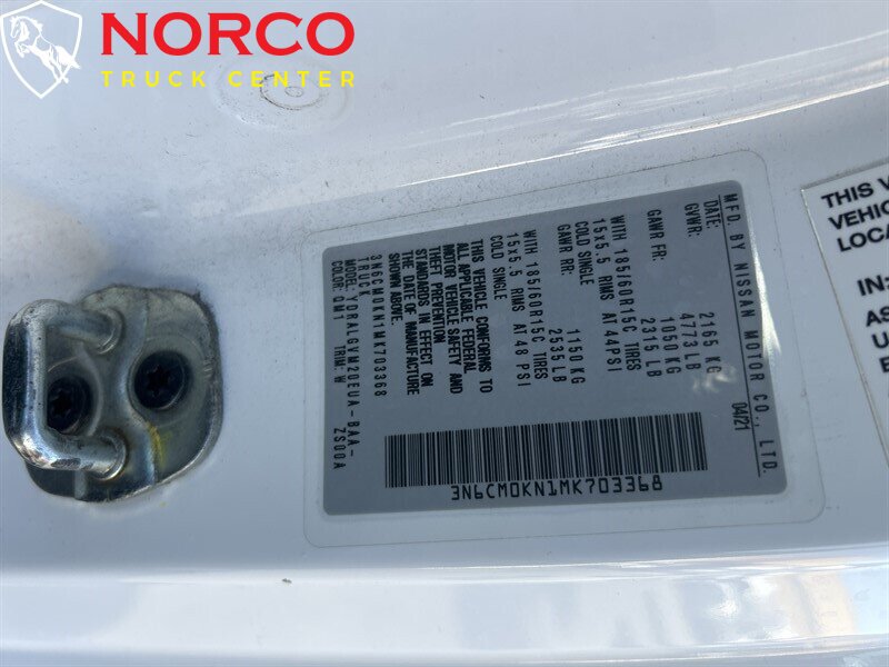 Used 2021 Nissan NV200 SV w/ Back Door Glass Package FWD image 19