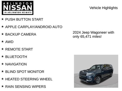 Used 2024 Jeep Wagoneer Series II AWD/4WD image 7