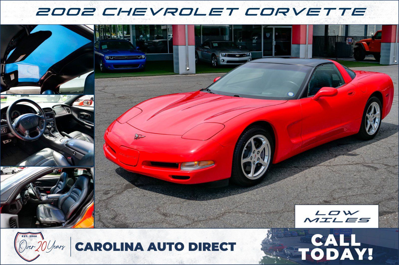Used 2002 Chevrolet Corvette Coupe w/ Preferred Equipment Group2 RWD image 1